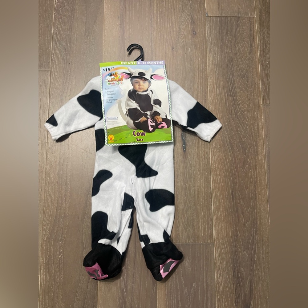 Rubies Noah’s Ark Collection “cow” infant costume. NWT 6-12 months